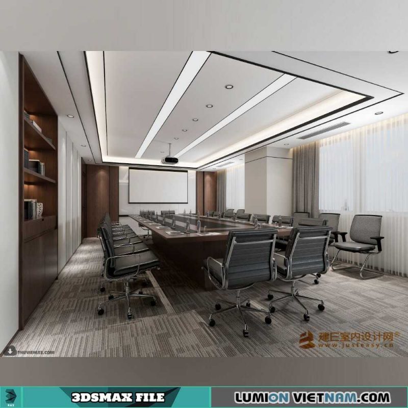 OFFICE SPACE- 3DSMAX SCENE - 3D Models